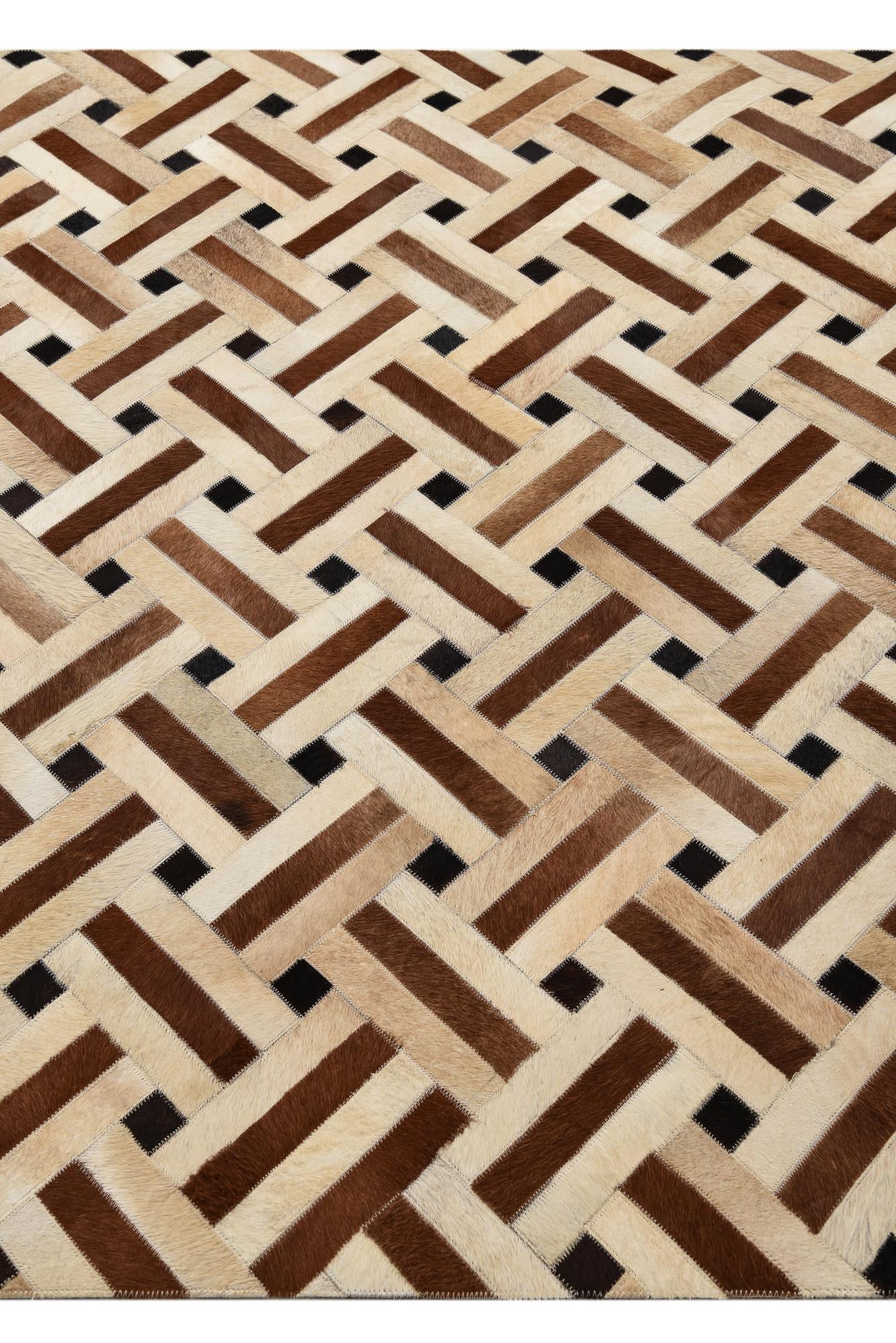 5' x 8' Cowhide Rug