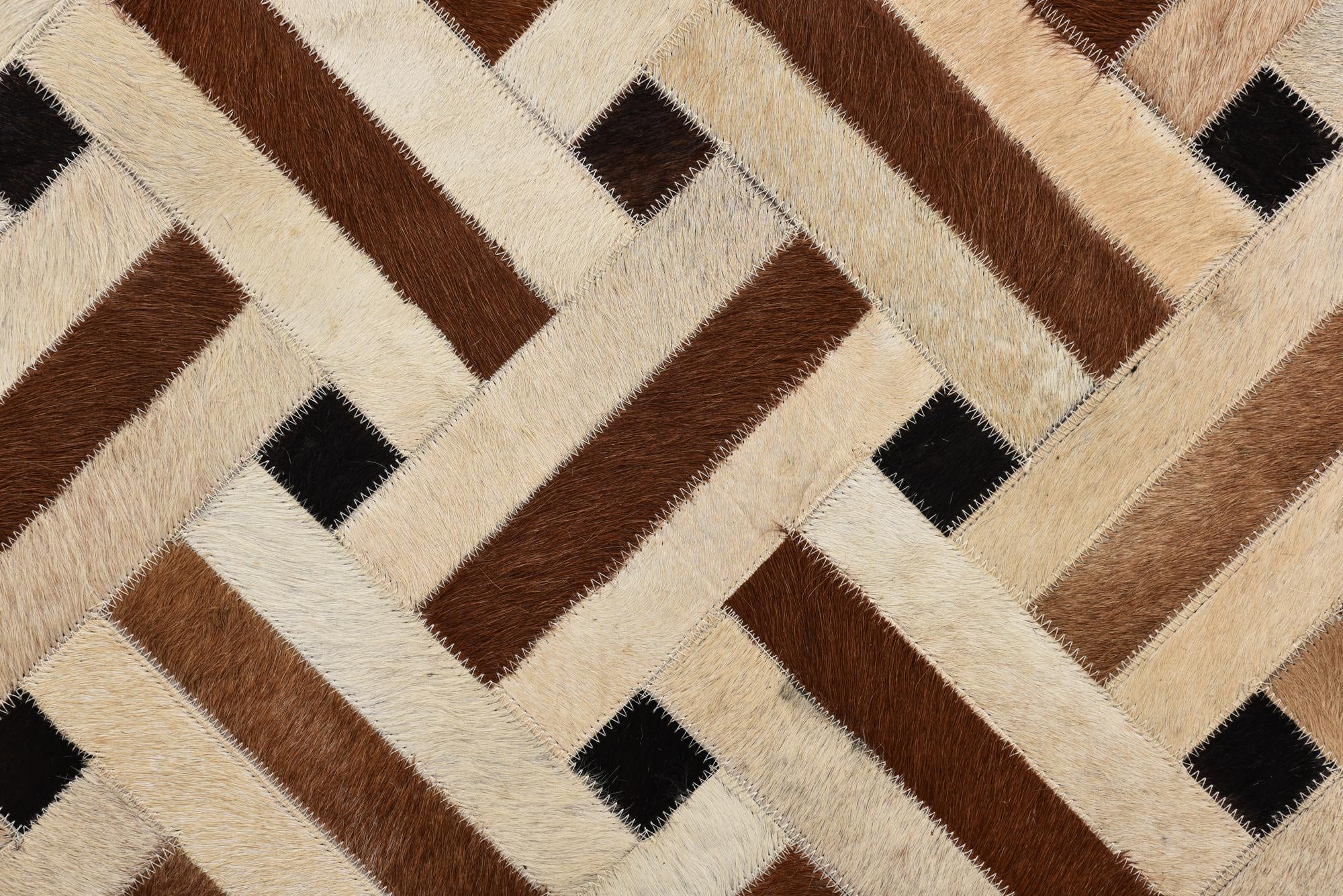 5' x 8' Cowhide Rug