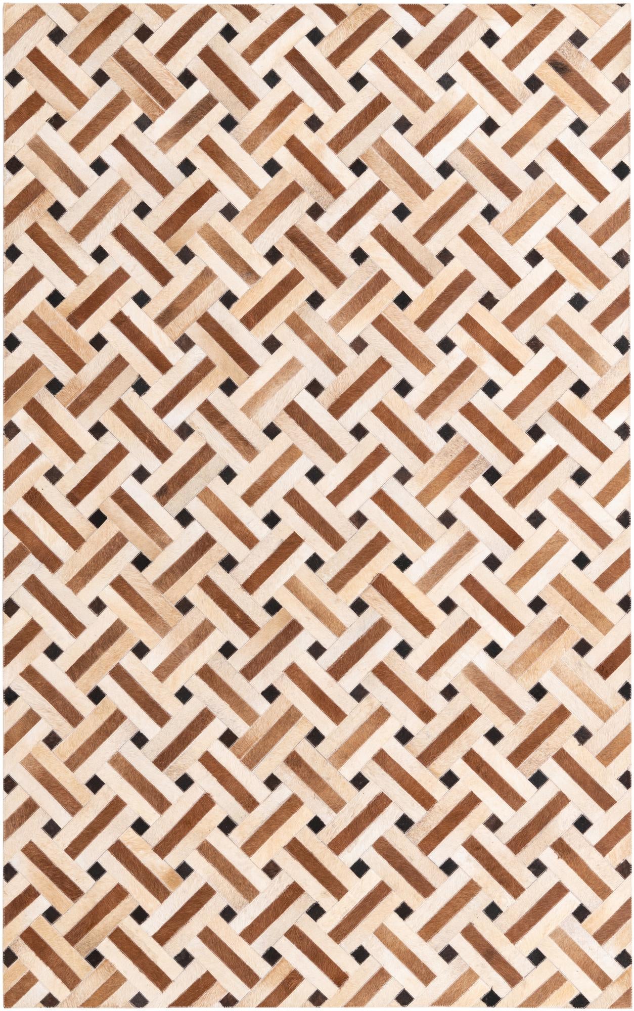 5' x 8' Cowhide Rug