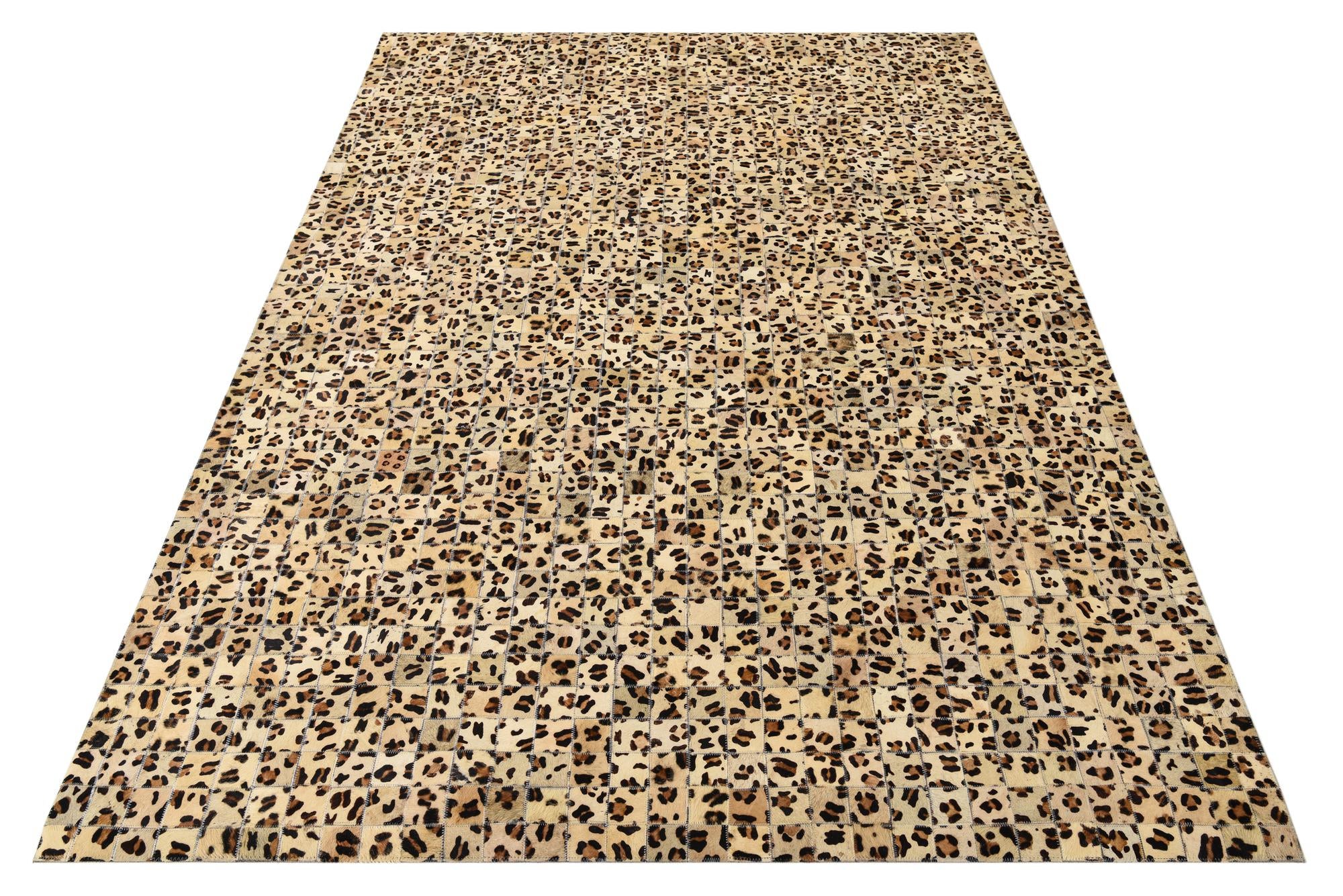 5' 3 x 7' 6 Cowhide Rug