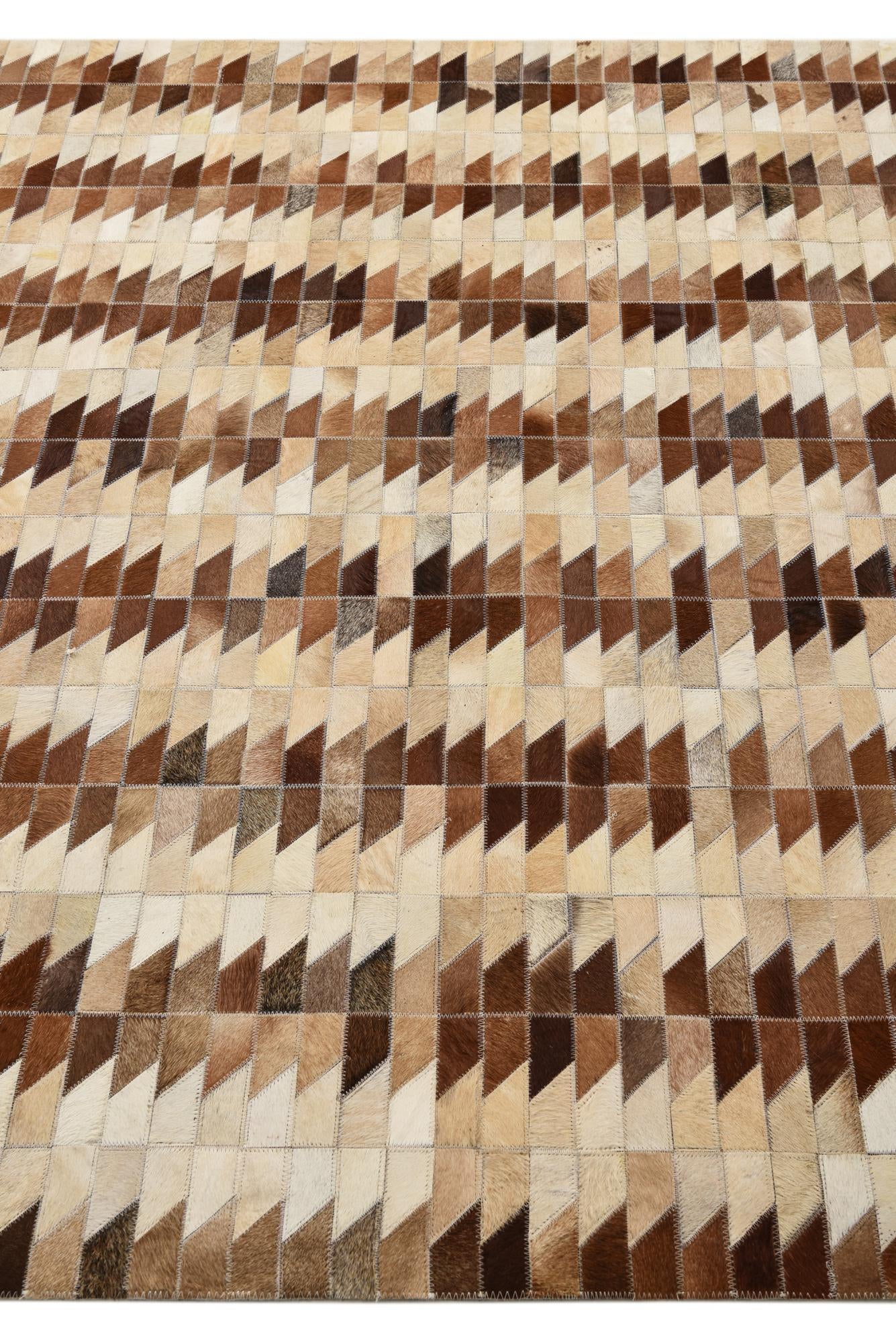 5' 4 x 7' 6 Cowhide Rug