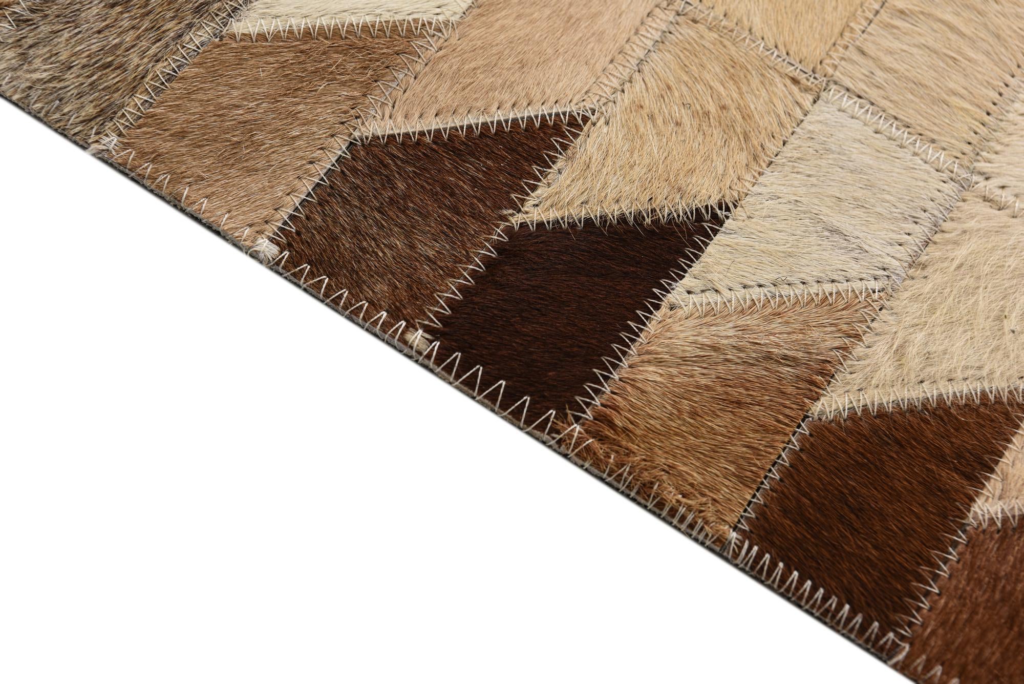 5' 4 x 7' 6 Cowhide Rug
