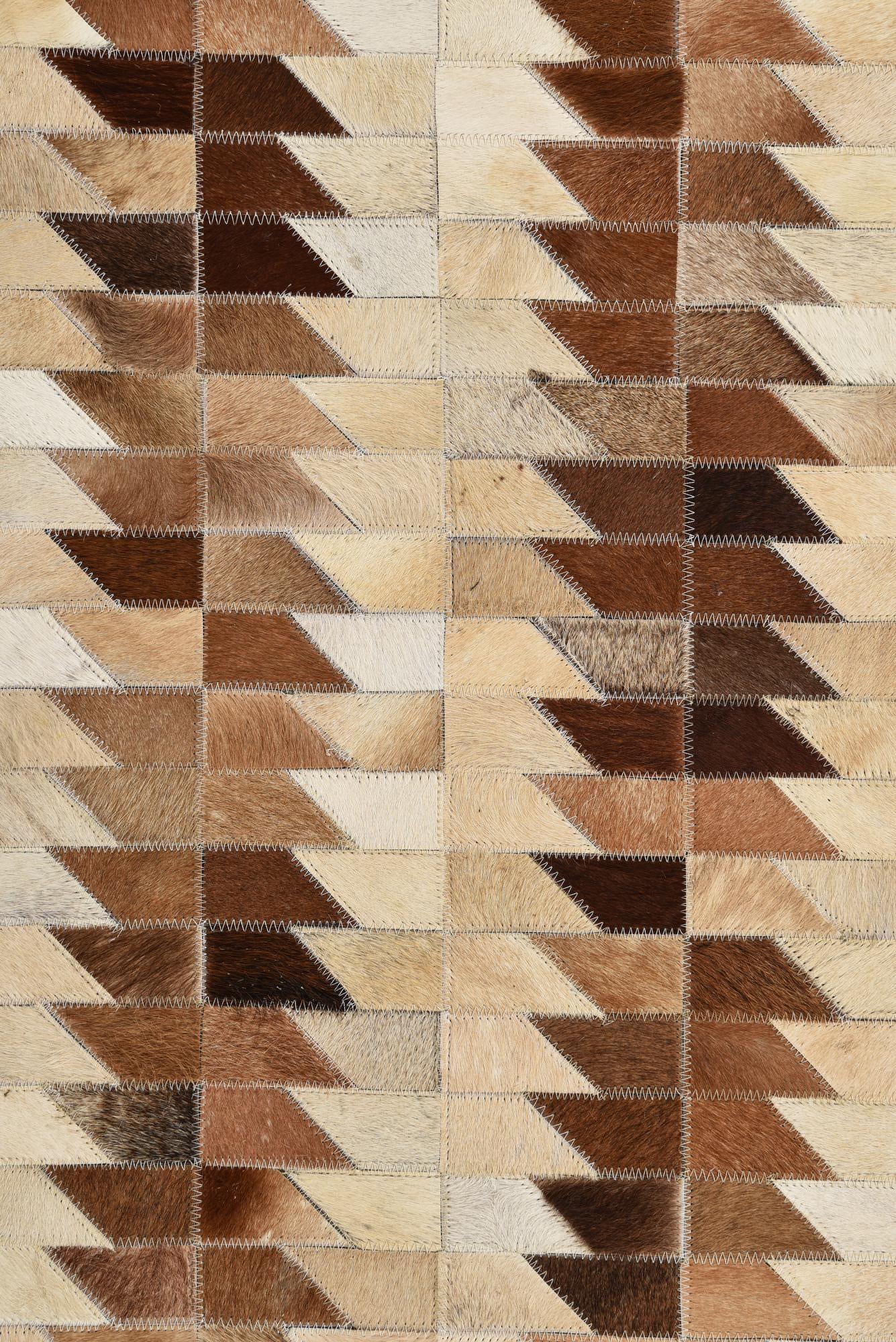 5' 4 x 7' 6 Cowhide Rug