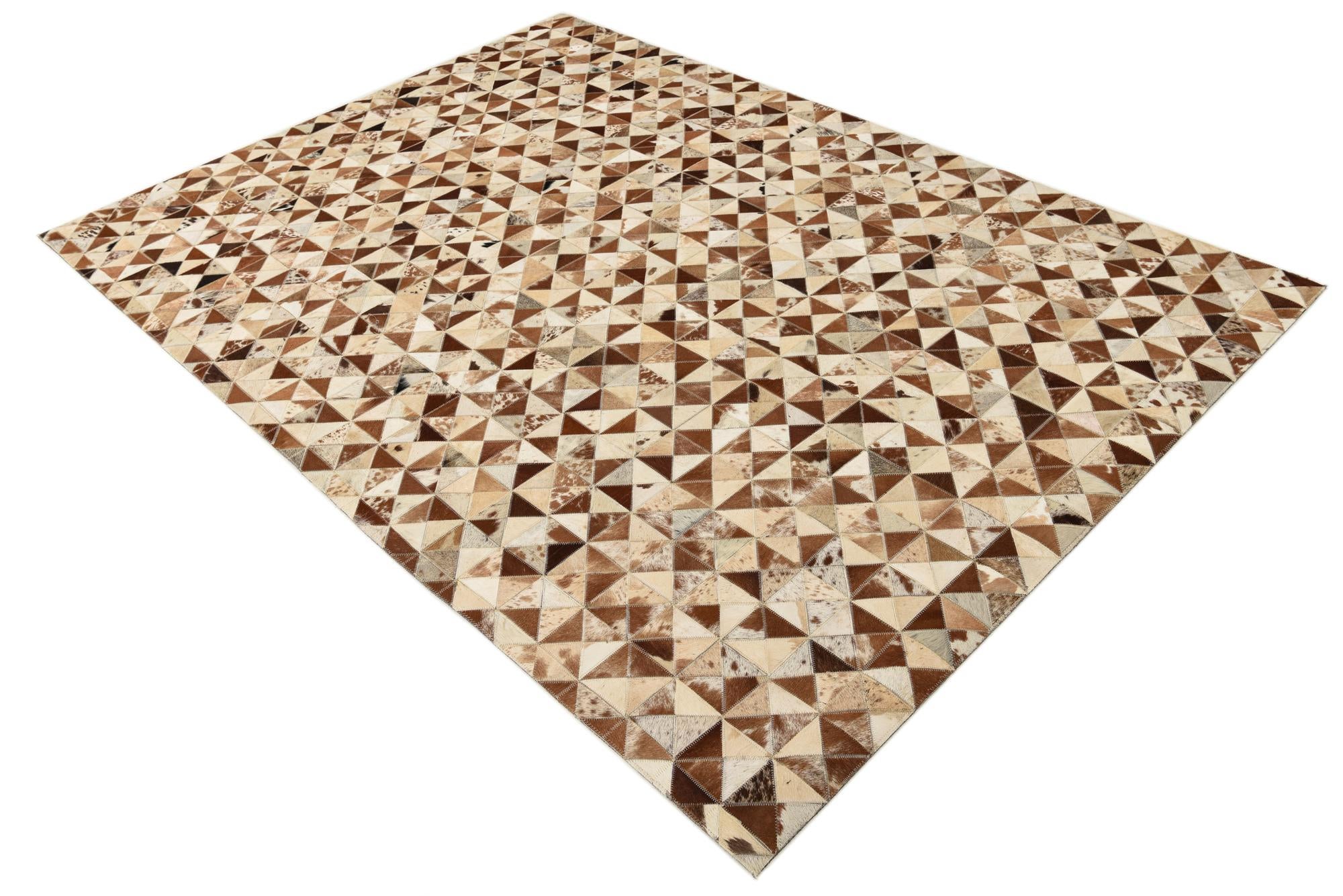 5' 3 x 7' 6 Cowhide Rug