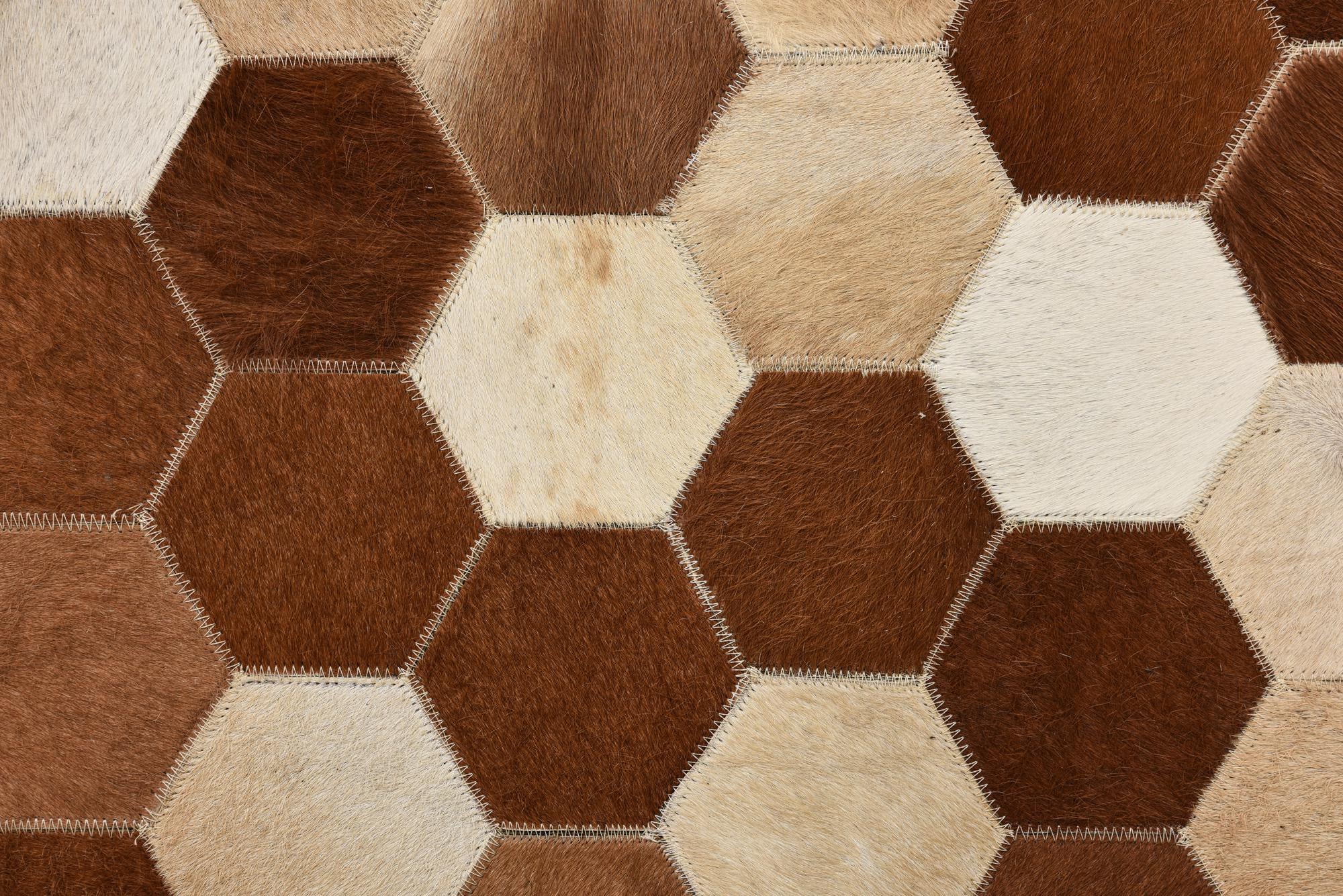 5' x 7' 10 Cowhide Rug