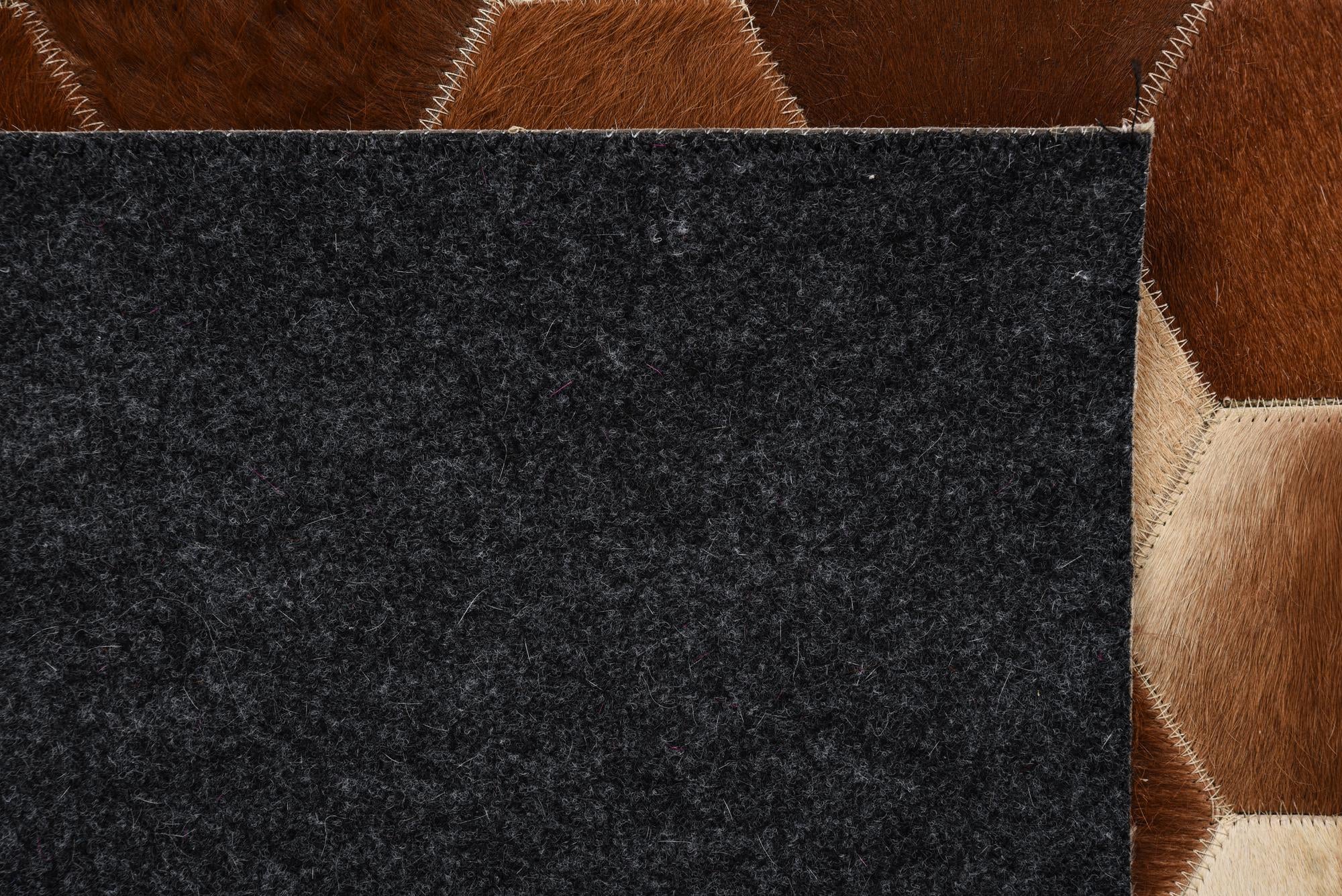5' x 7' 10 Cowhide Rug