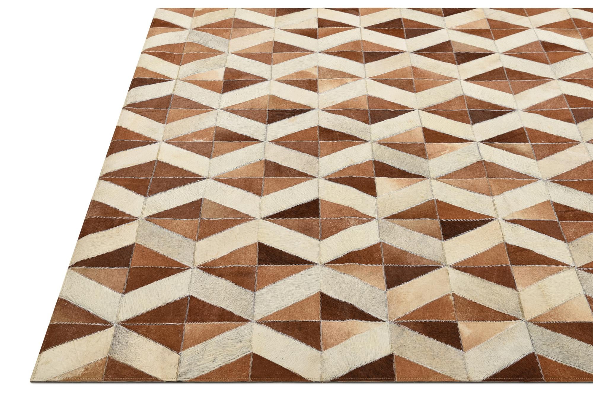 5' x 8' 1 Cowhide Rug