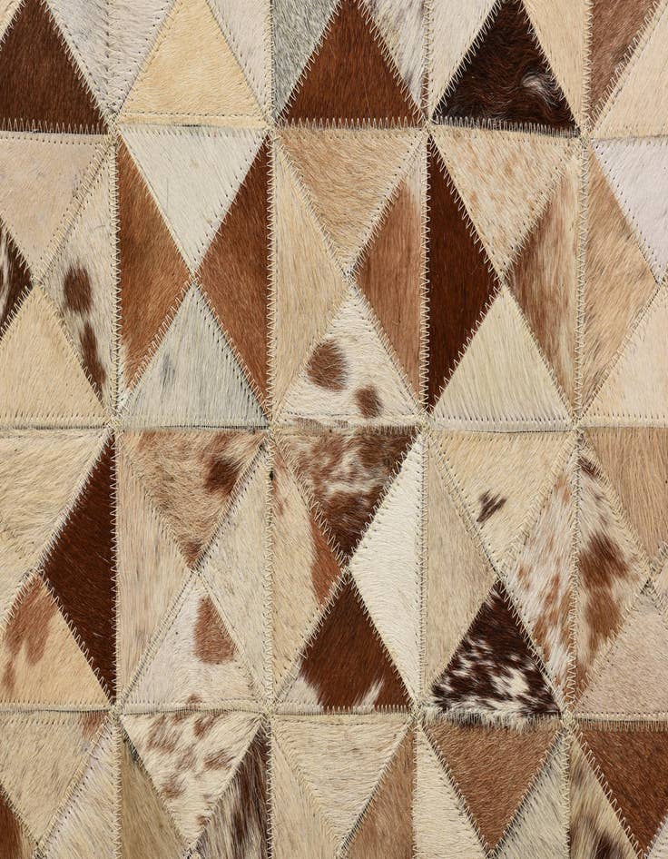 Detail image of 5' 4 x 7' 7 Cowhide Rug
