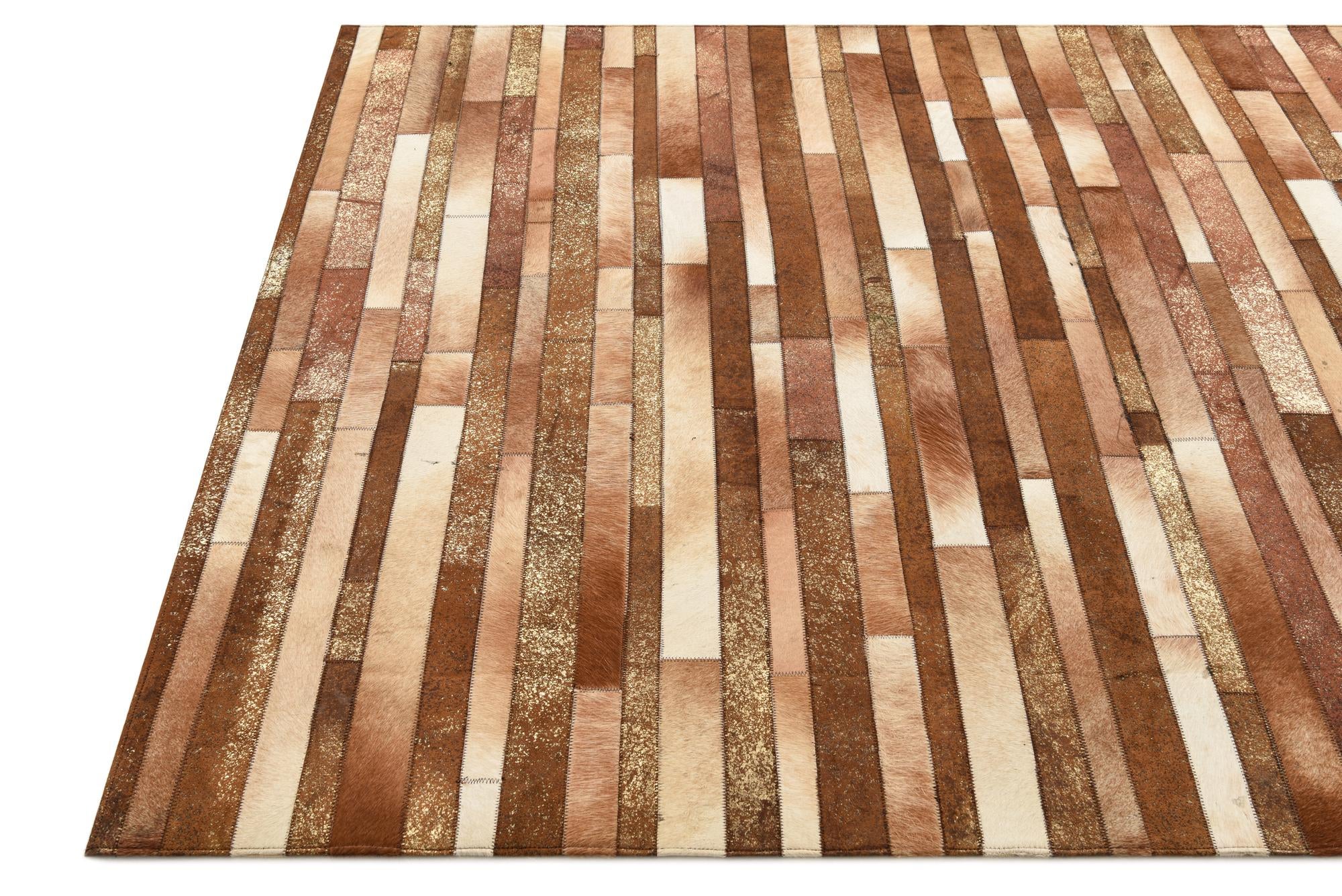 5' 1 x 8' Cowhide Rug
