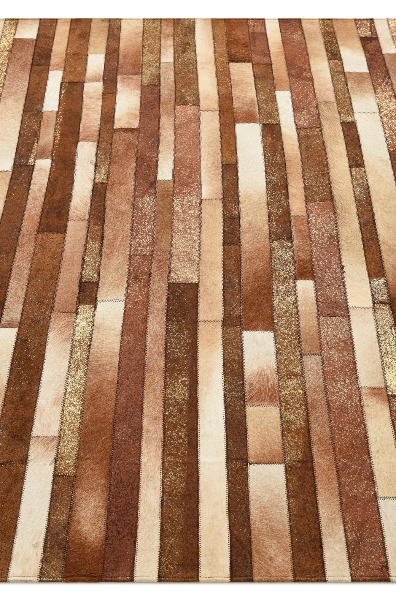5' 1 x 8' Cowhide Rug