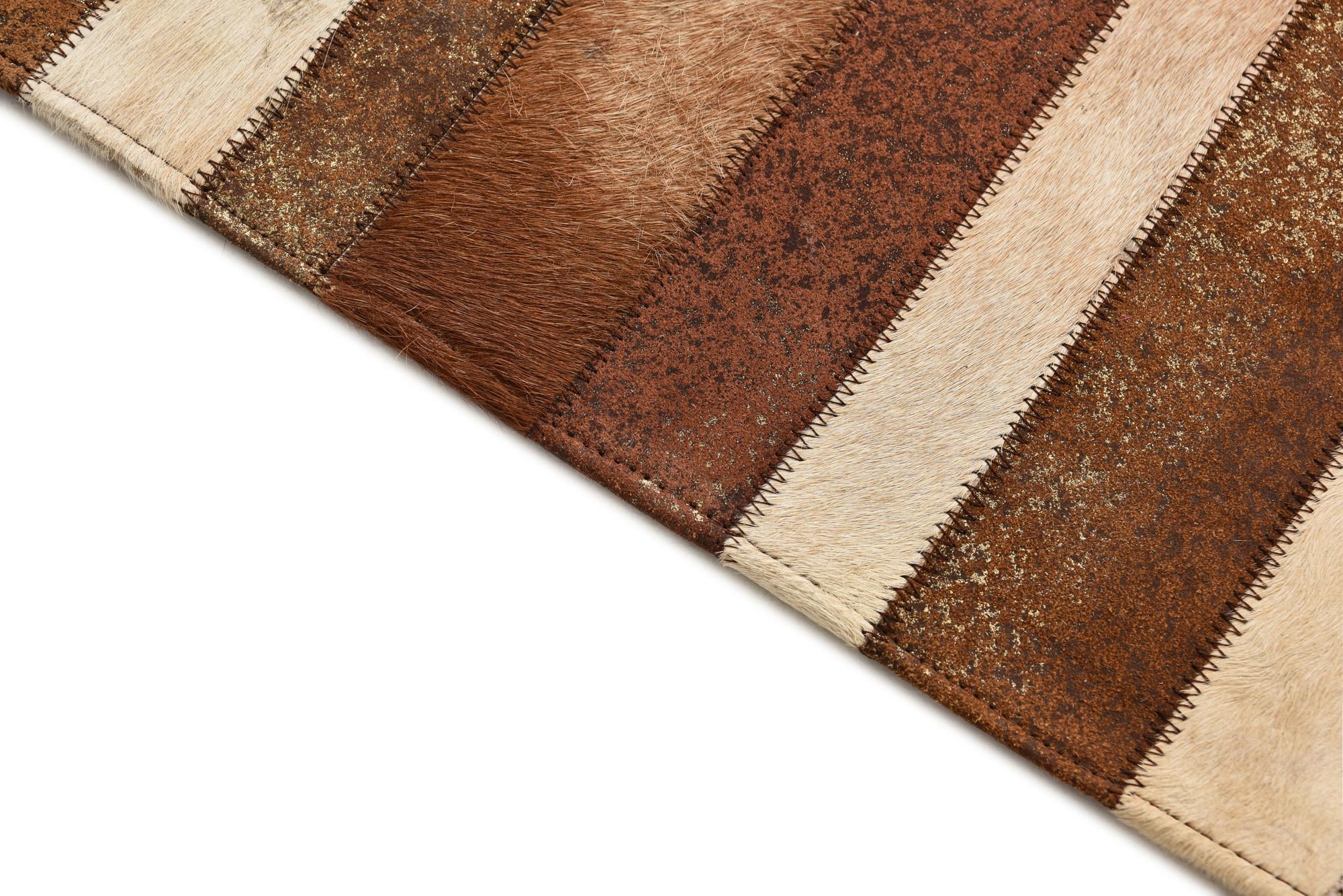 5' 1 x 8' Cowhide Rug