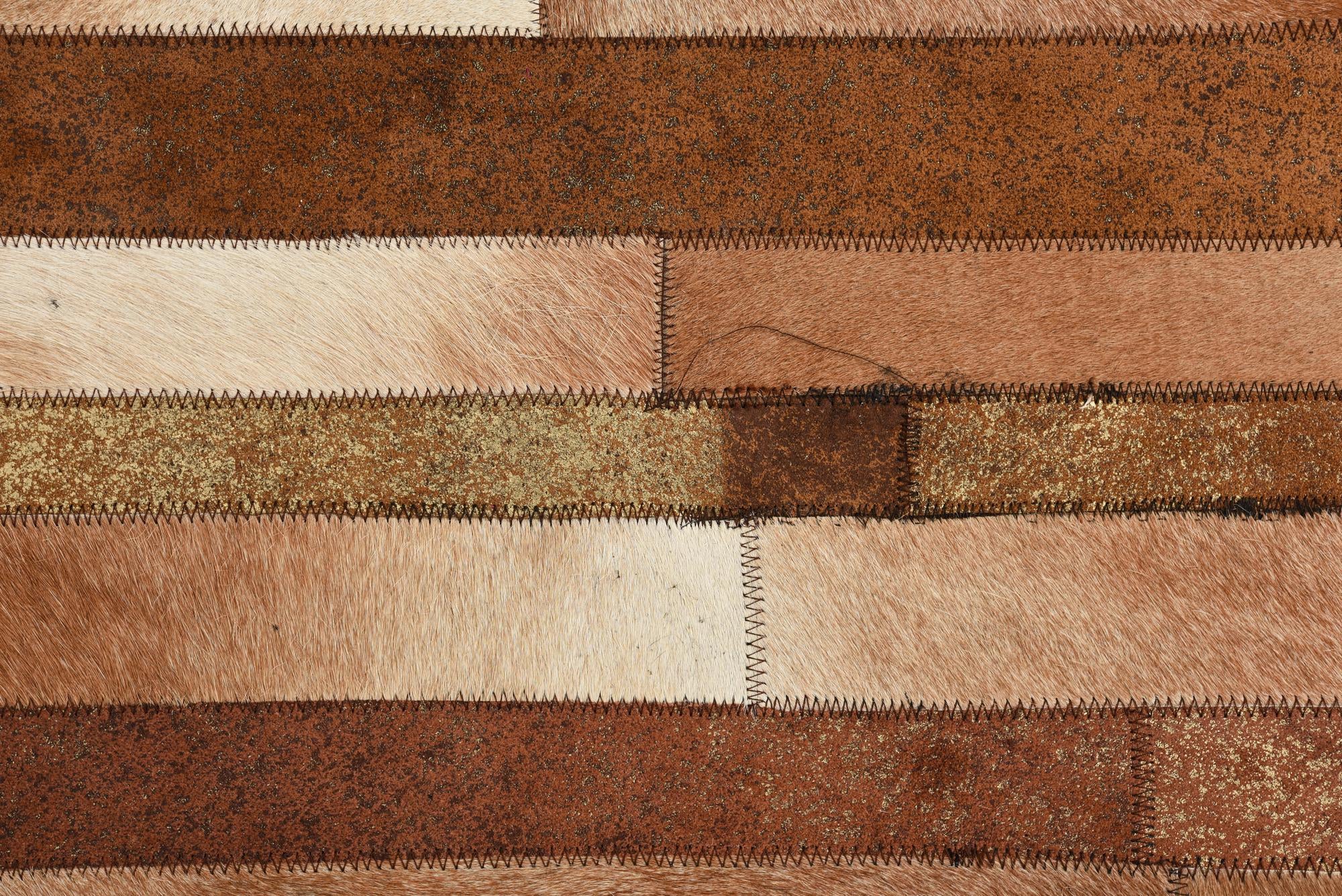 5' 1 x 8' Cowhide Rug