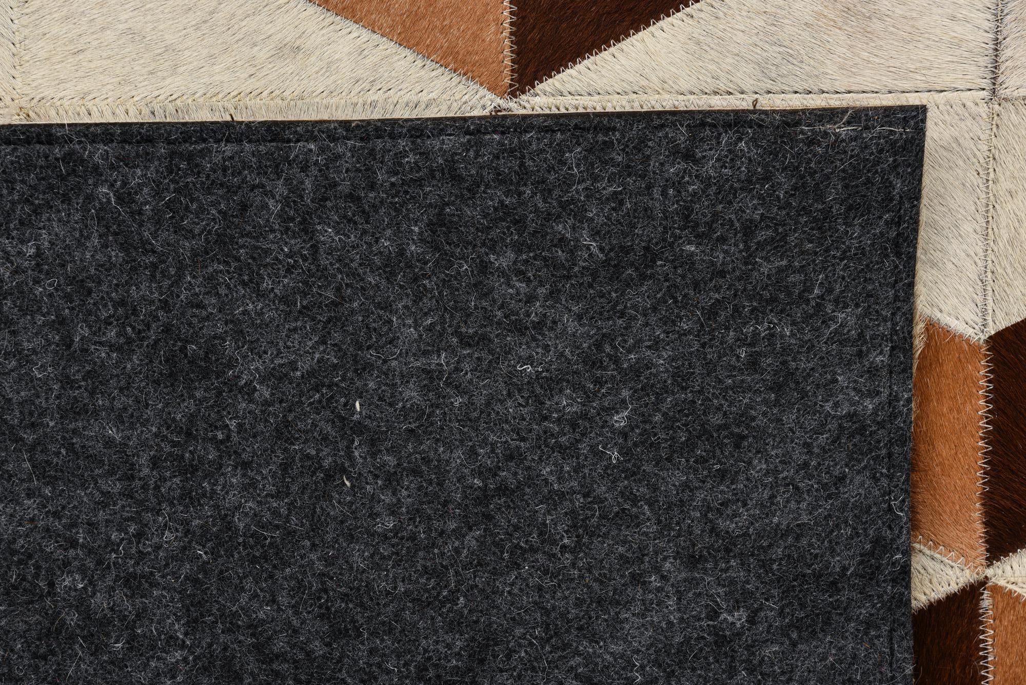 5' 1 x 8' 1 Cowhide Rug