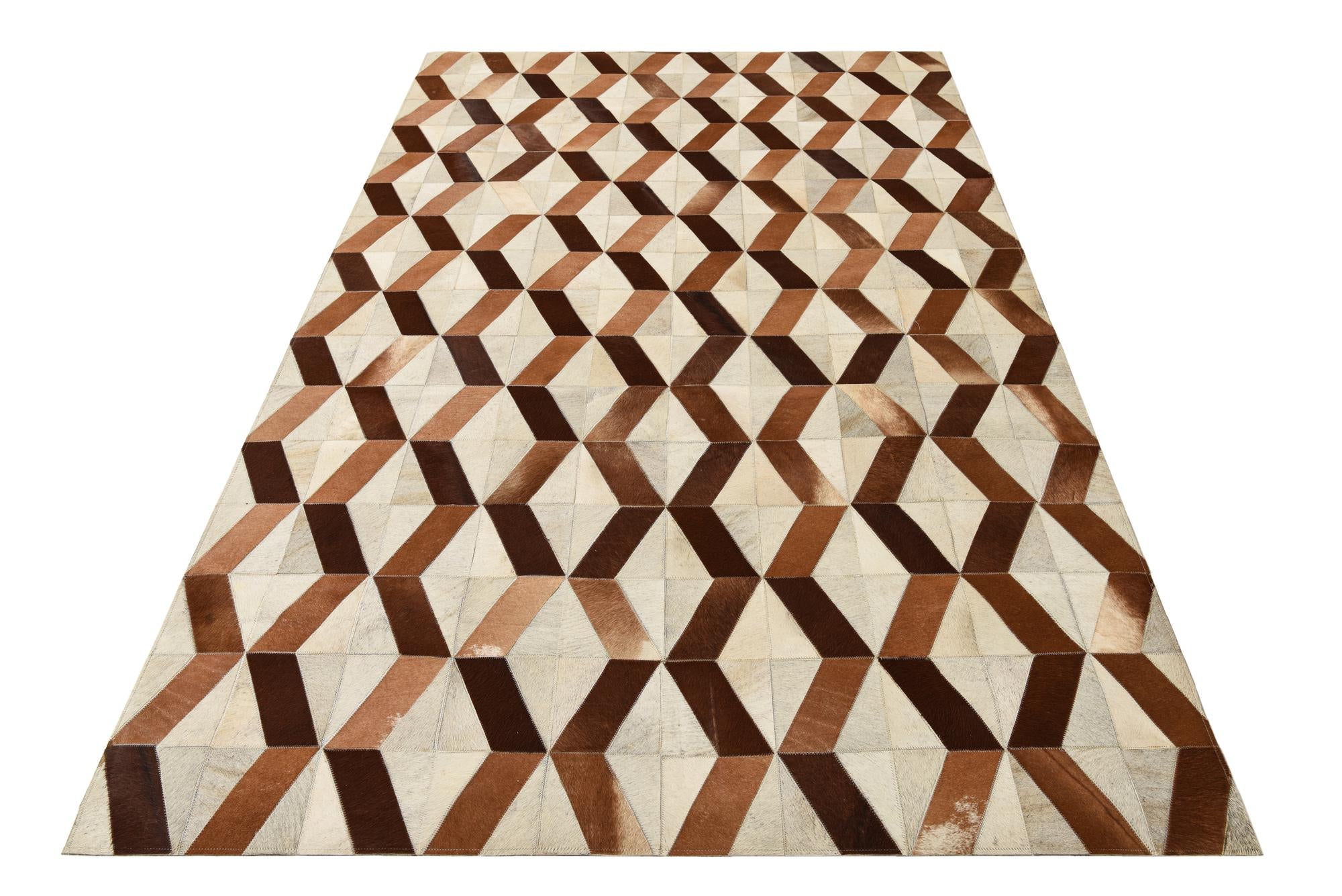 5' 1 x 8' 1 Cowhide Rug