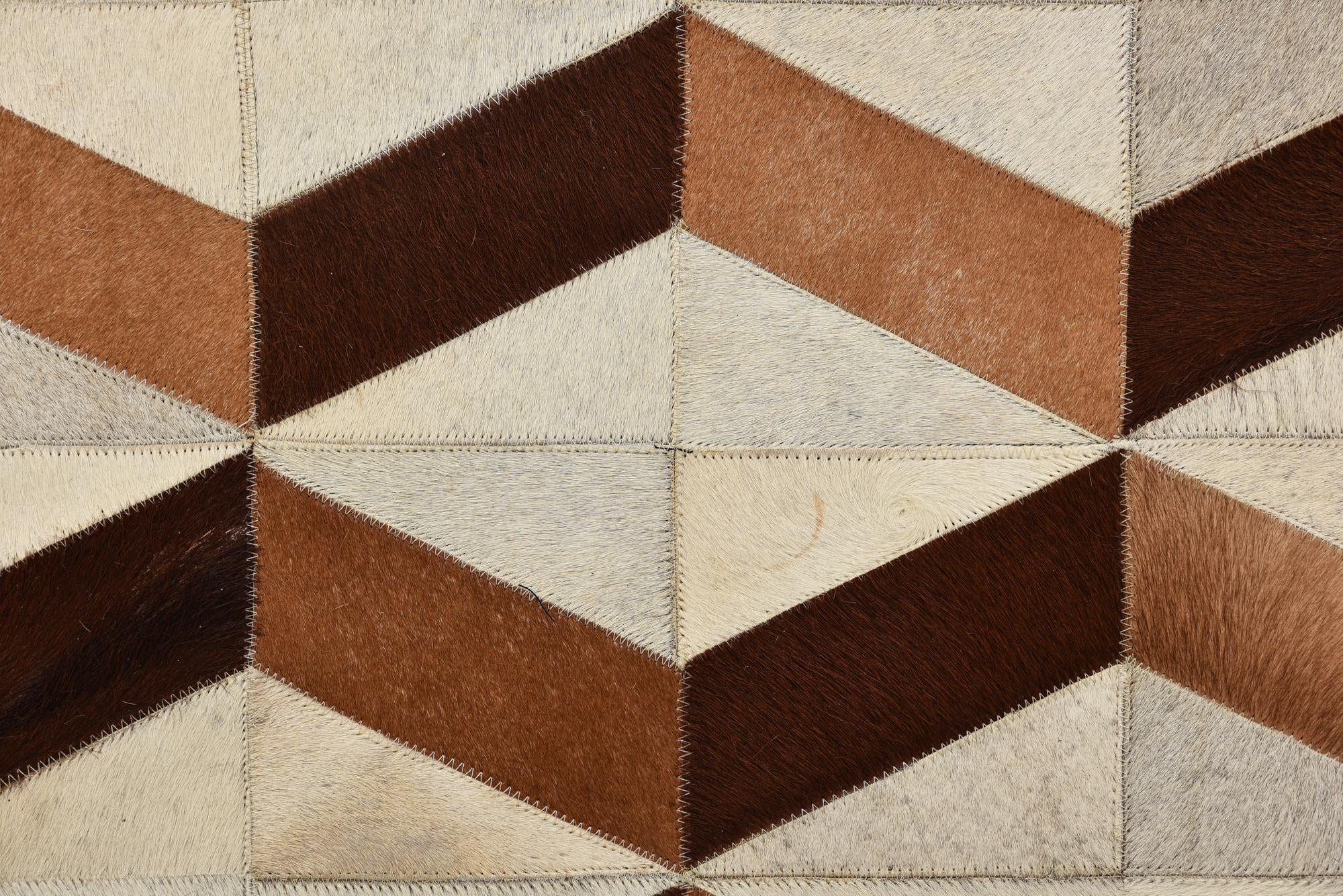 5' 1 x 8' 1 Cowhide Rug