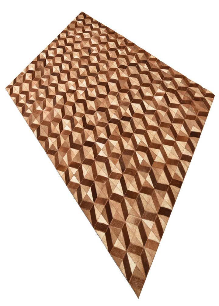 5' 1 x 8' 2 Cowhide Rug