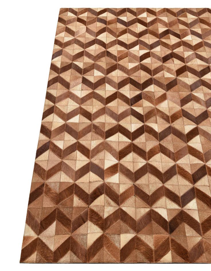 Detail image of 5' 1 x 8' 2 Cowhide Rug