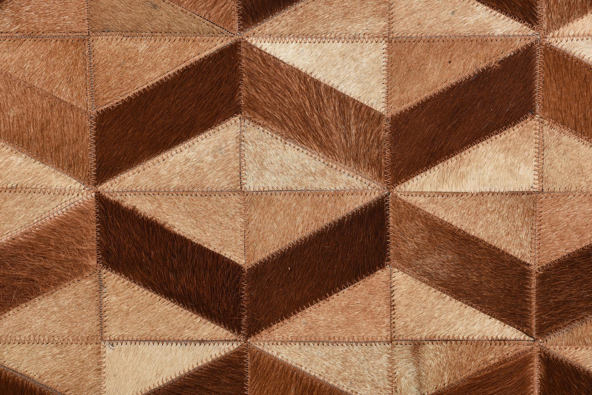 5' 1 x 8' 2 Cowhide Rug