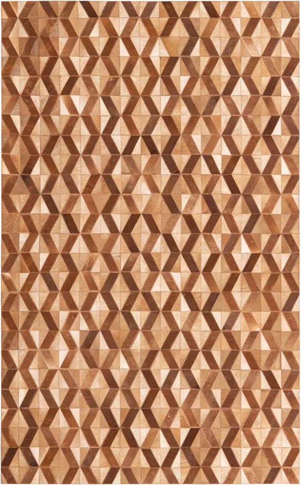 Detail image of 5' 1 x 8' 2 Cowhide Rug