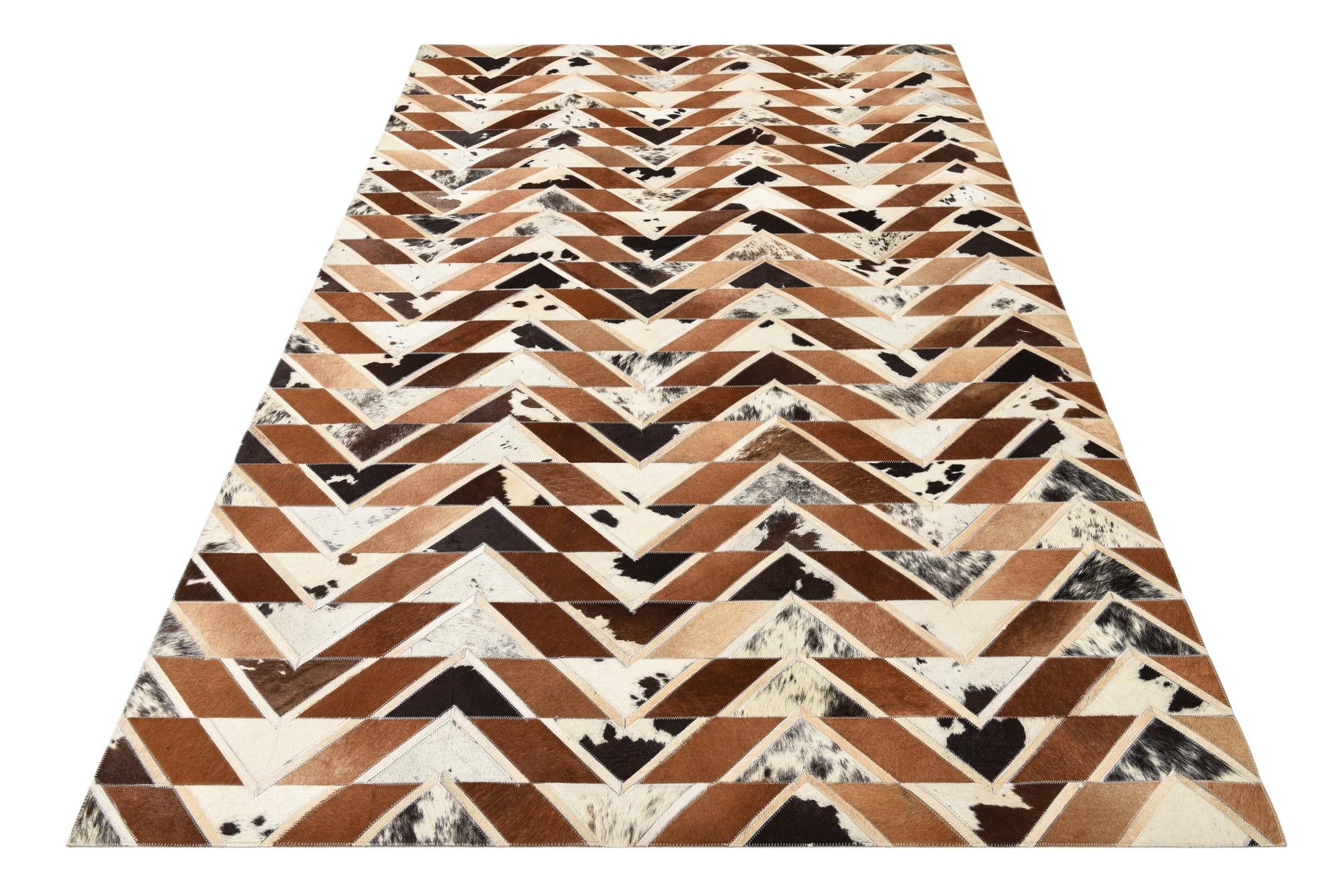 5' 1 x 7' 10 Cowhide Rug
