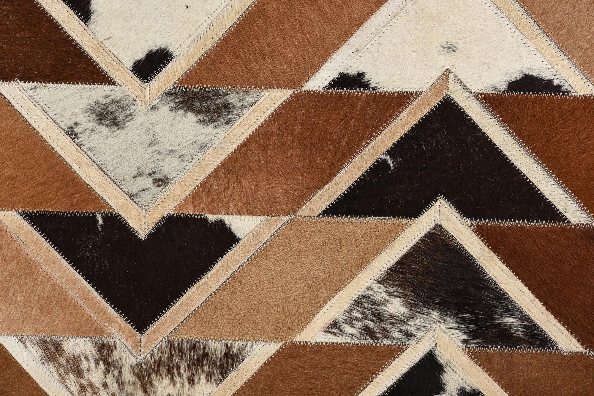 5' 1 x 7' 10 Cowhide Rug