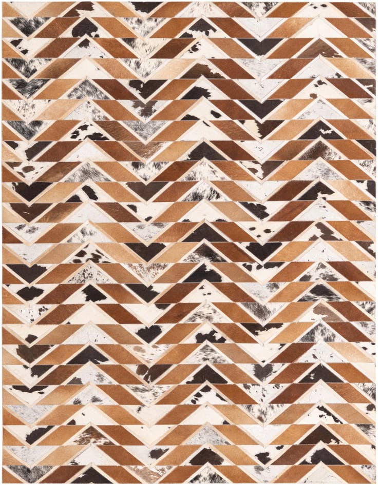 Detail image of 5' 1 x 7' 10 Cowhide Rug