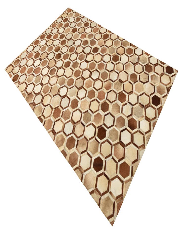 Detail image of 5' 2 x 8' Cowhide Rug