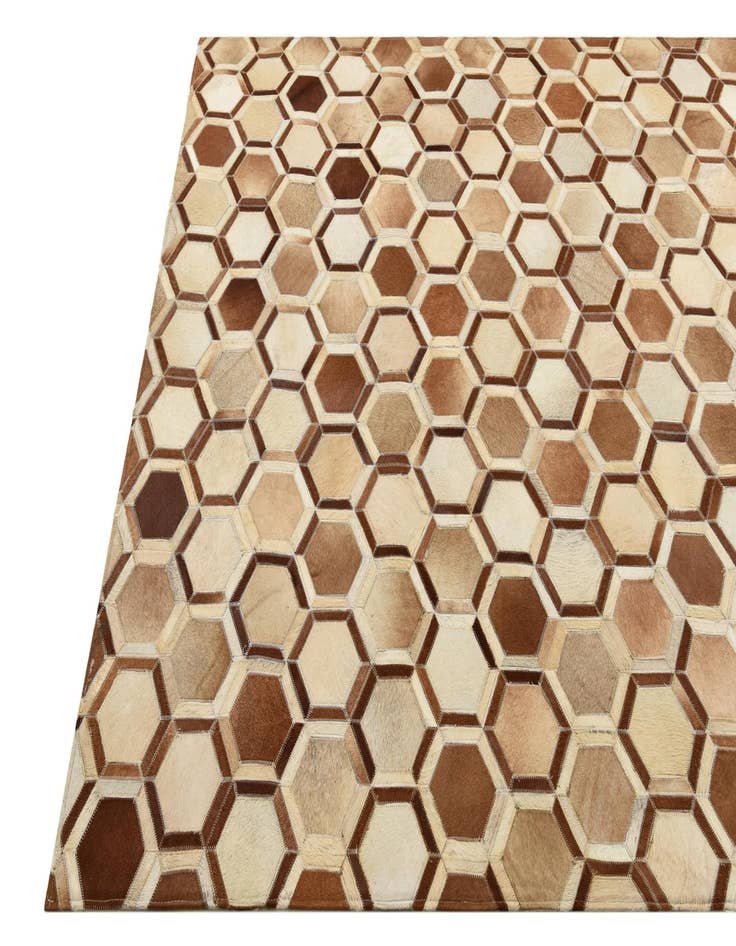 Detail image of 5' 2 x 8' Cowhide Rug