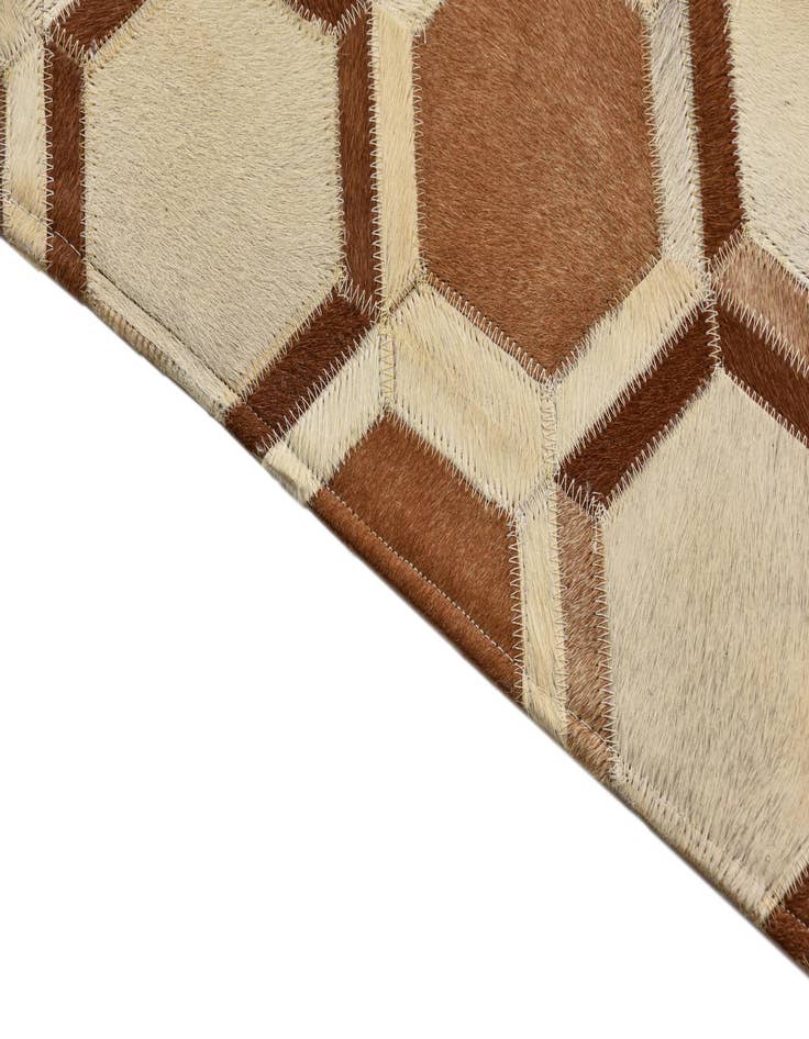 Detail image of 5' 2 x 8' Cowhide Rug