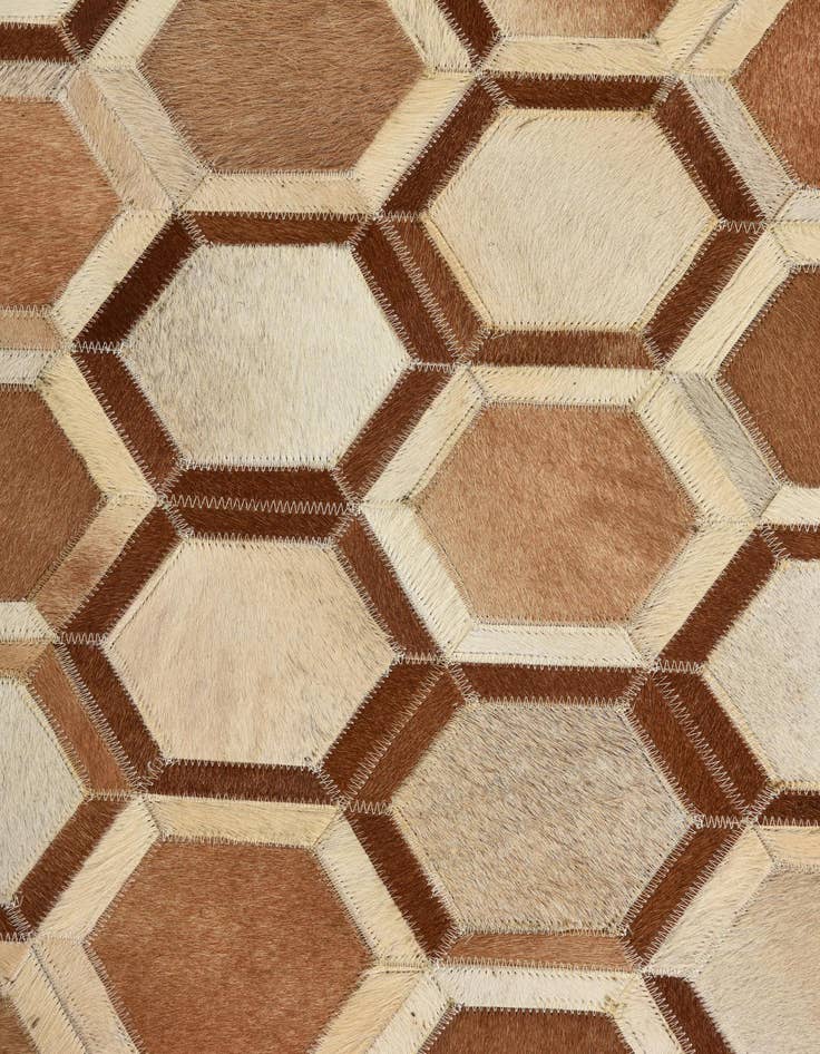 Detail image of 5' 2 x 8' Cowhide Rug