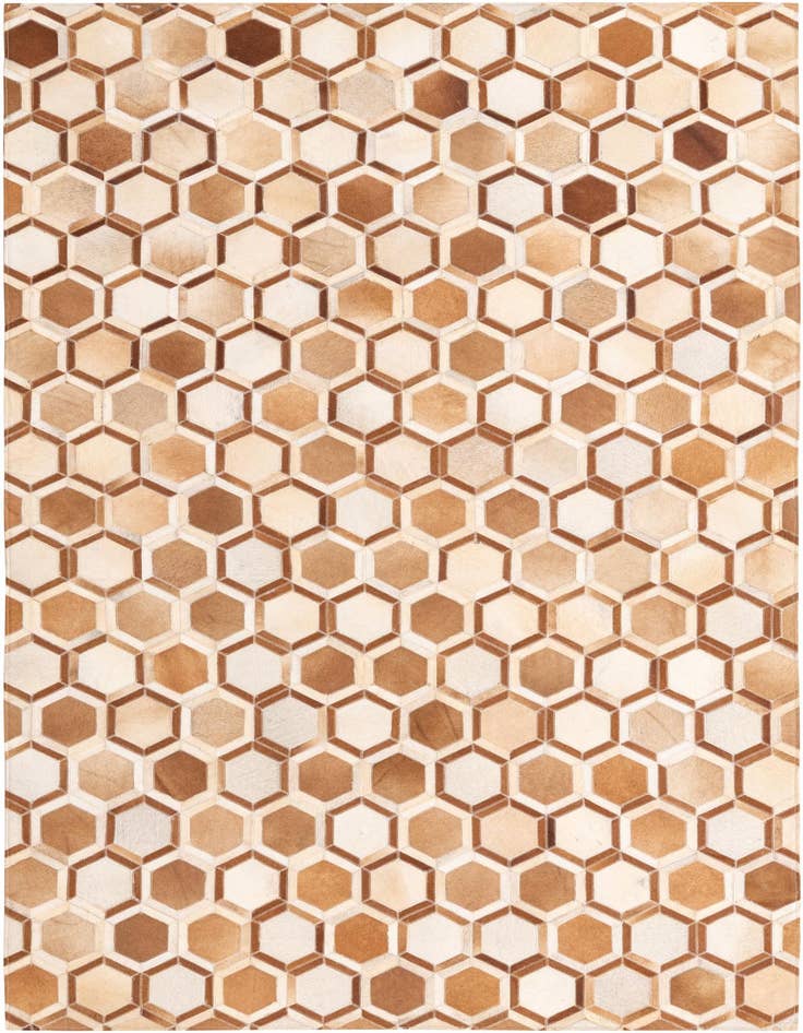 Detail image of 5' 2 x 8' Cowhide Rug