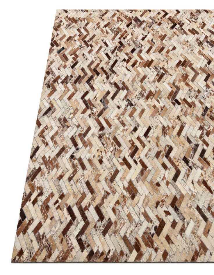 Detail image of 5' x 7' 10 Cowhide Rug