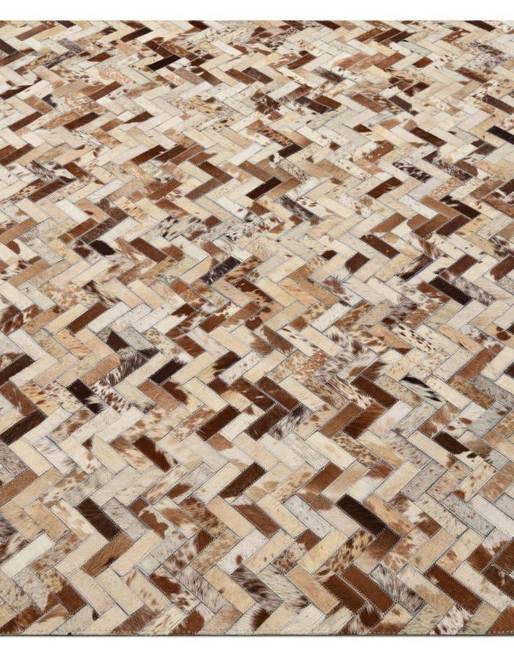 Detail image of 5' x 7' 10 Cowhide Rug