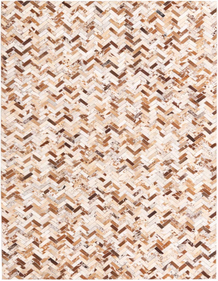Detail image of 5' x 7' 10 Cowhide Rug