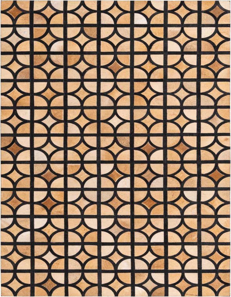 Detail image of 5' x 7' 10 Cowhide Rug