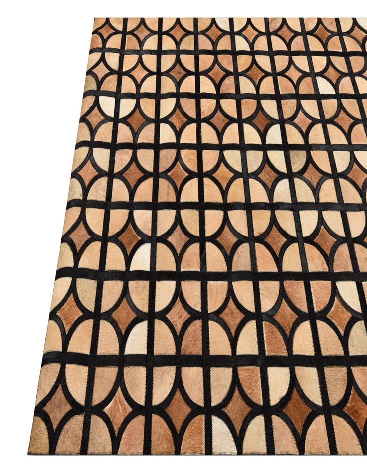 Detail image of 5' x 7' 9 Cowhide Rug