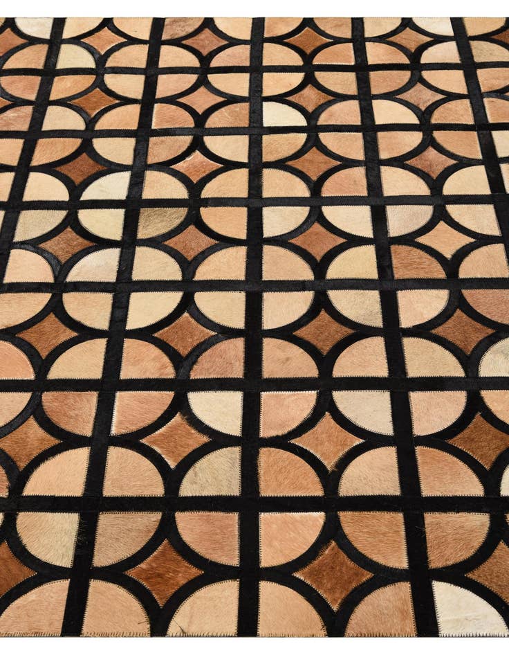 Detail image of 5' x 7' 9 Cowhide Rug