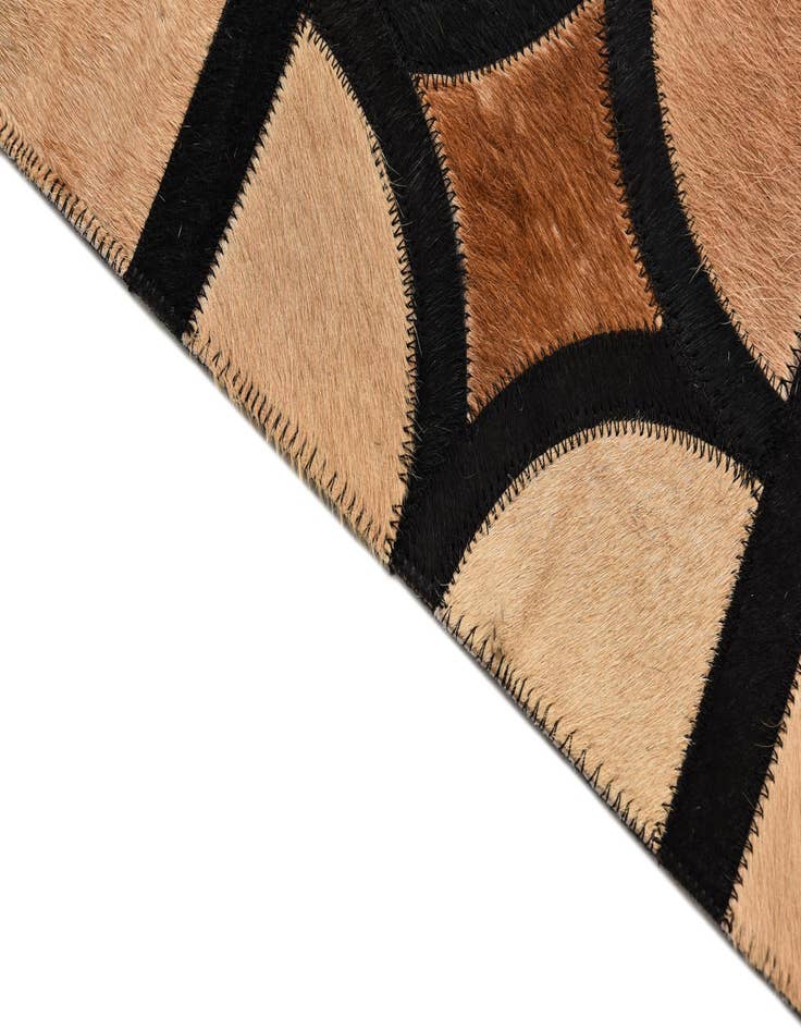 Detail image of 5' x 7' 9 Cowhide Rug