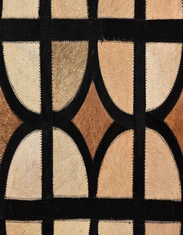 Detail image of 5' x 7' 9 Cowhide Rug