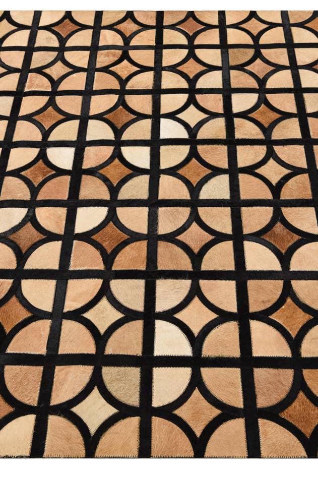 Detail image of 5' x 7' 9 Cowhide Rug