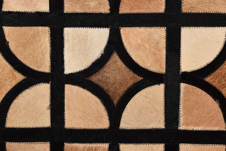 5' x 7' 9 Cowhide Rug
