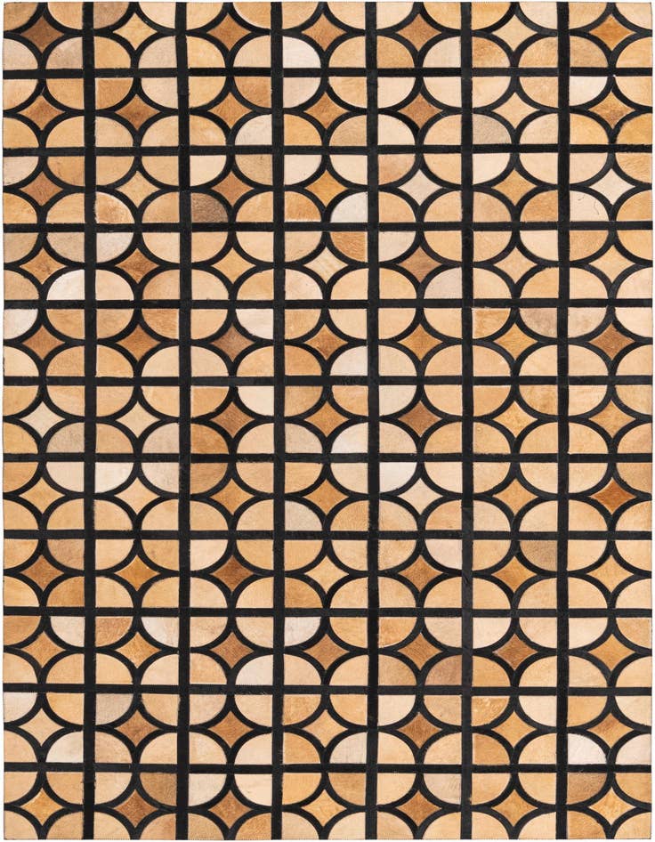 Detail image of 5' x 7' 9 Cowhide Rug