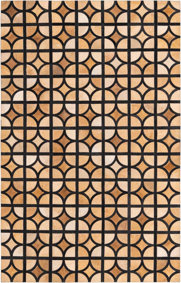 Detail image of 5' x 7' 9 Cowhide Rug