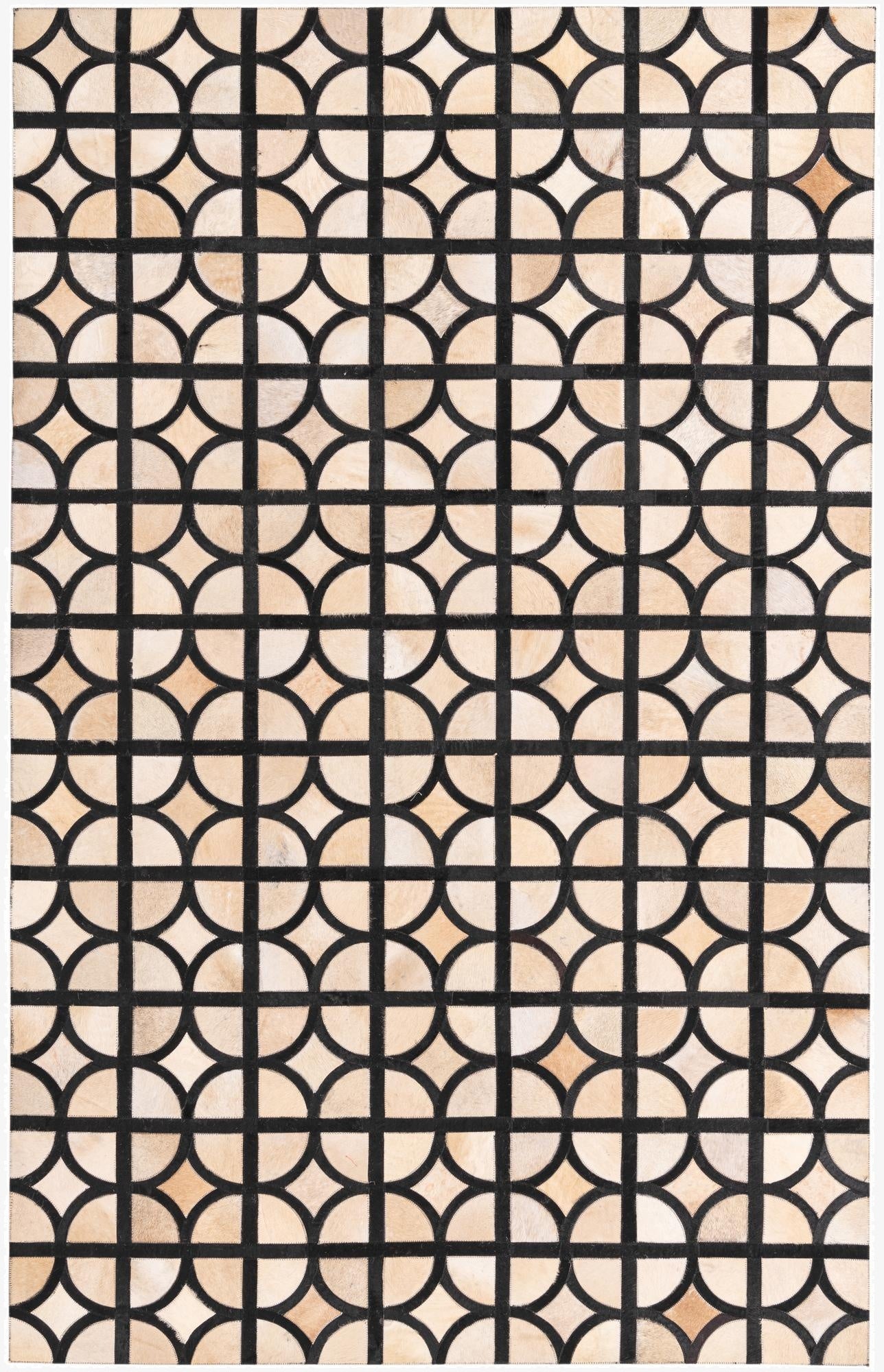 5' x 7' 10 Cowhide Rug