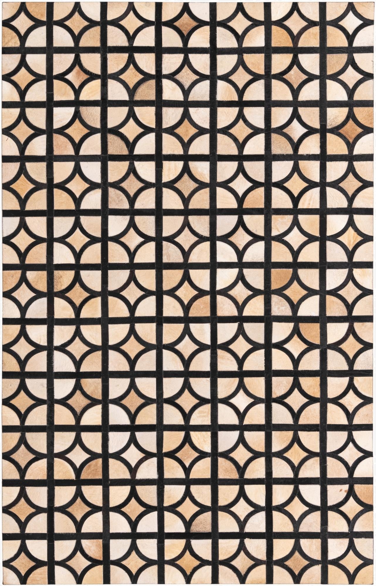 5' x 7' 10 Cowhide Rug