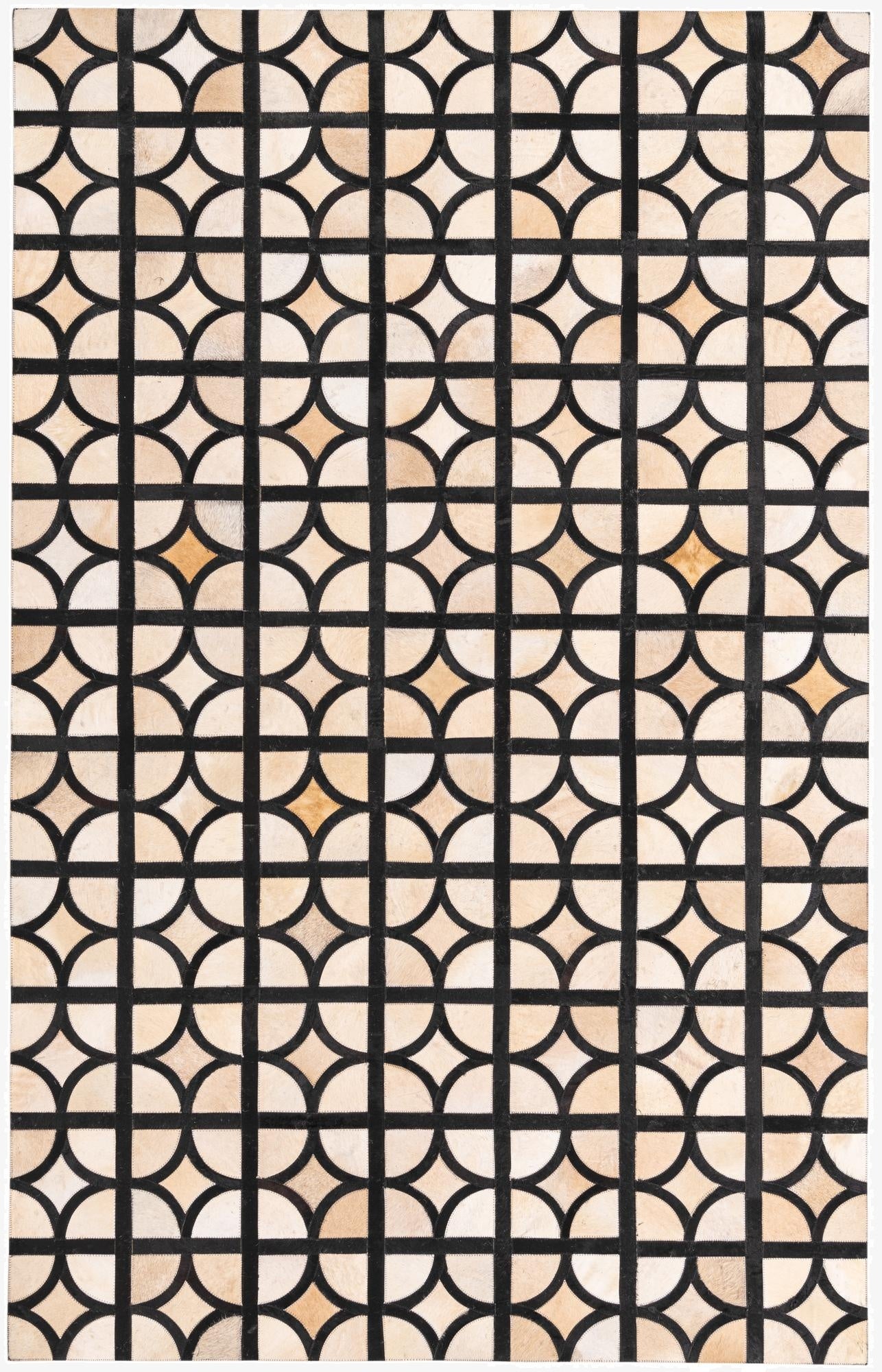 5' x 7' 10 Cowhide Rug