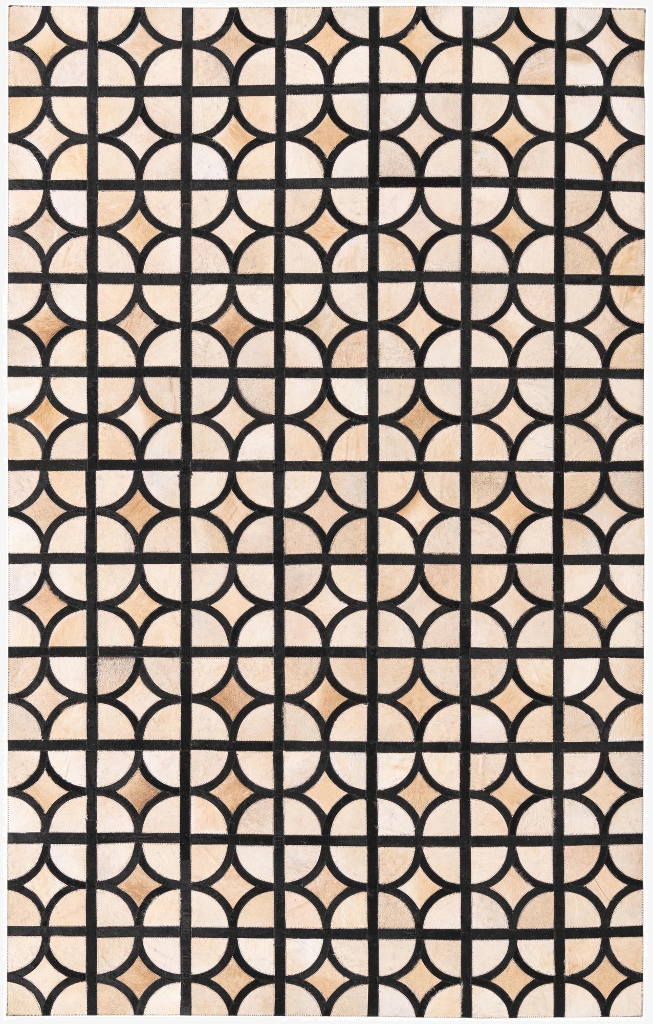 5' x 7' 10 Cowhide Rug