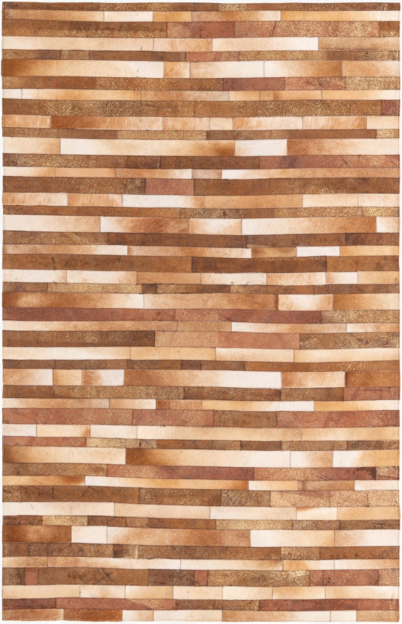 5' 1 x 8' Cowhide Rug