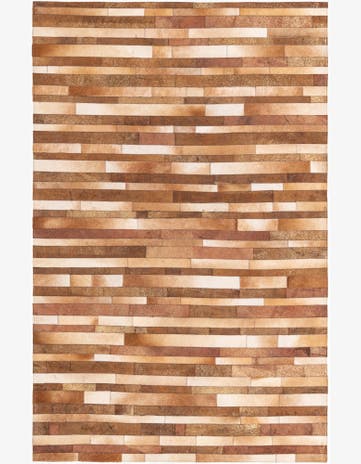 5' 1 x 8' Cowhide Rug