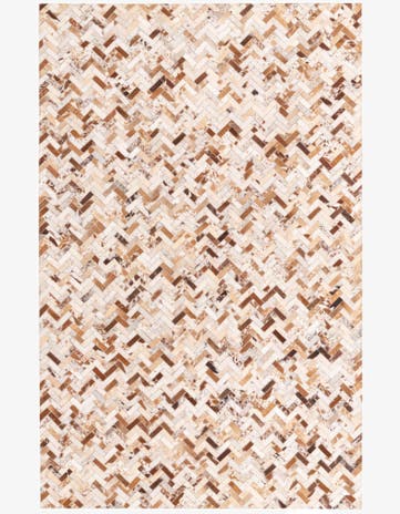 5' x 7' 10 Cowhide Rug